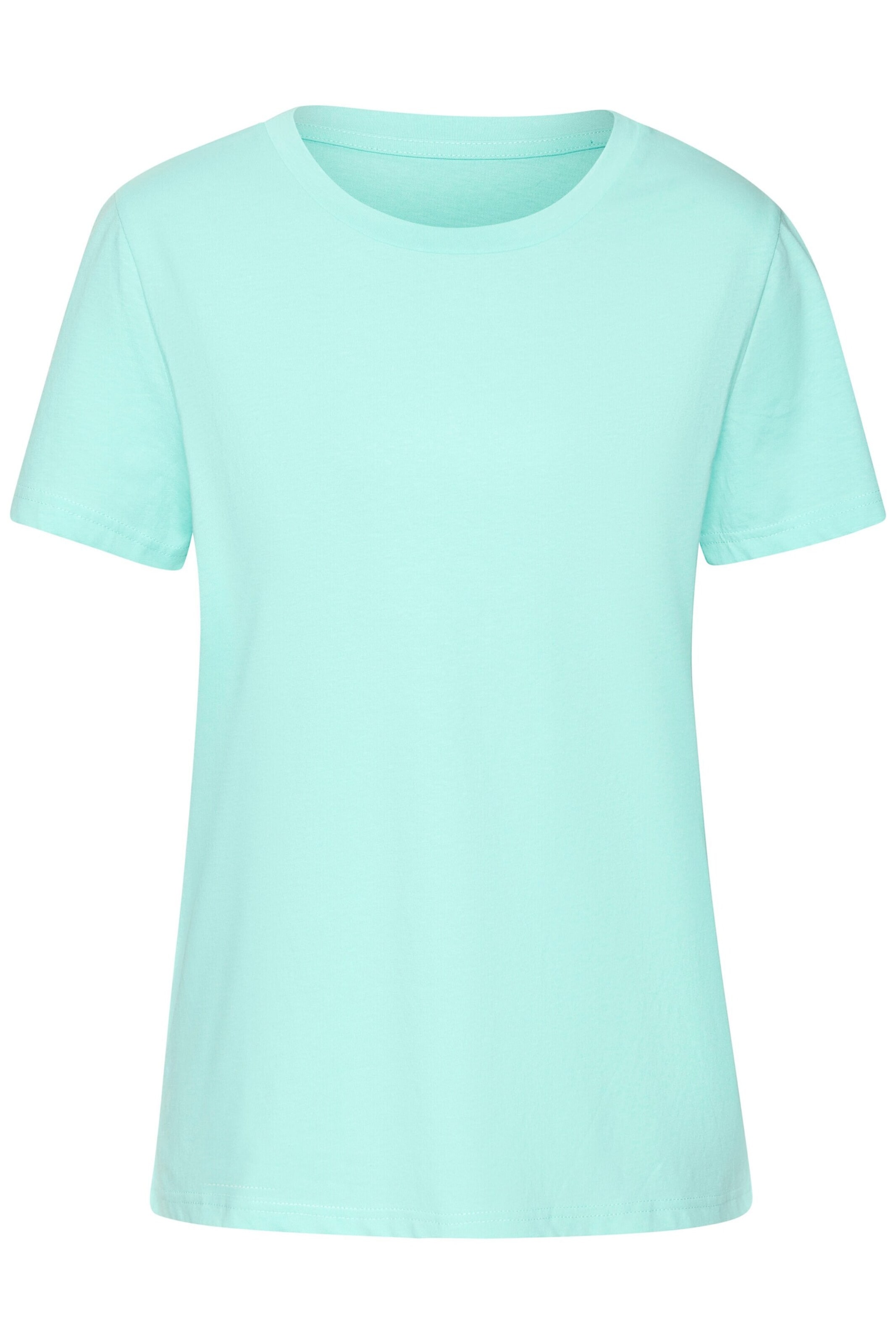 BEACH TIME Тениска в синьо: отпред