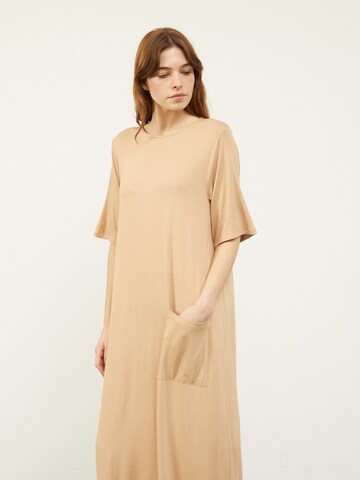 Robe 'Cenni' Aligne en beige