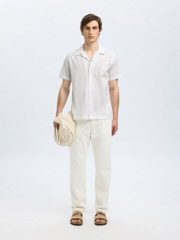 SELECTED Comfort fit Overhemd in Wit