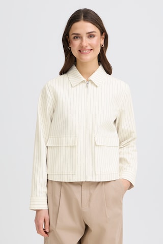 Veste mi-saison 'FRINEZ' Fransa en blanc