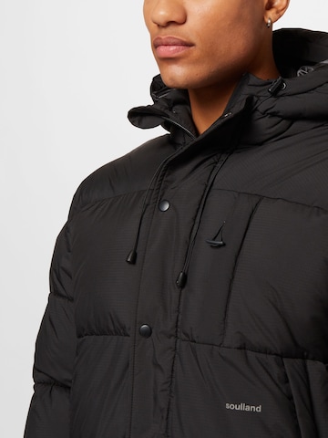 Veste d’hiver 'Ian' Soulland en noir