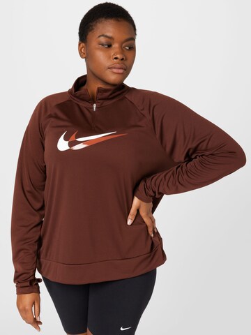 Nike Sportswear Sportief sweatshirt in Rood: voorkant