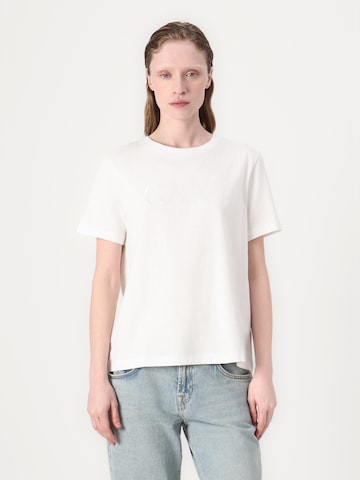 GANT Μπλουζάκι σε μπεζ: μπροστά