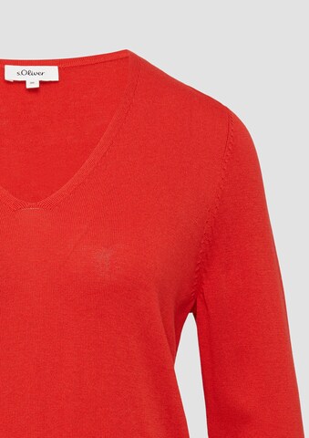 s.Oliver Pullover in Rot