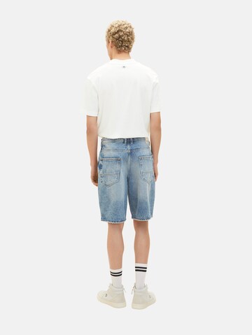 TOM TAILOR DENIM Regular Shorts in Blau