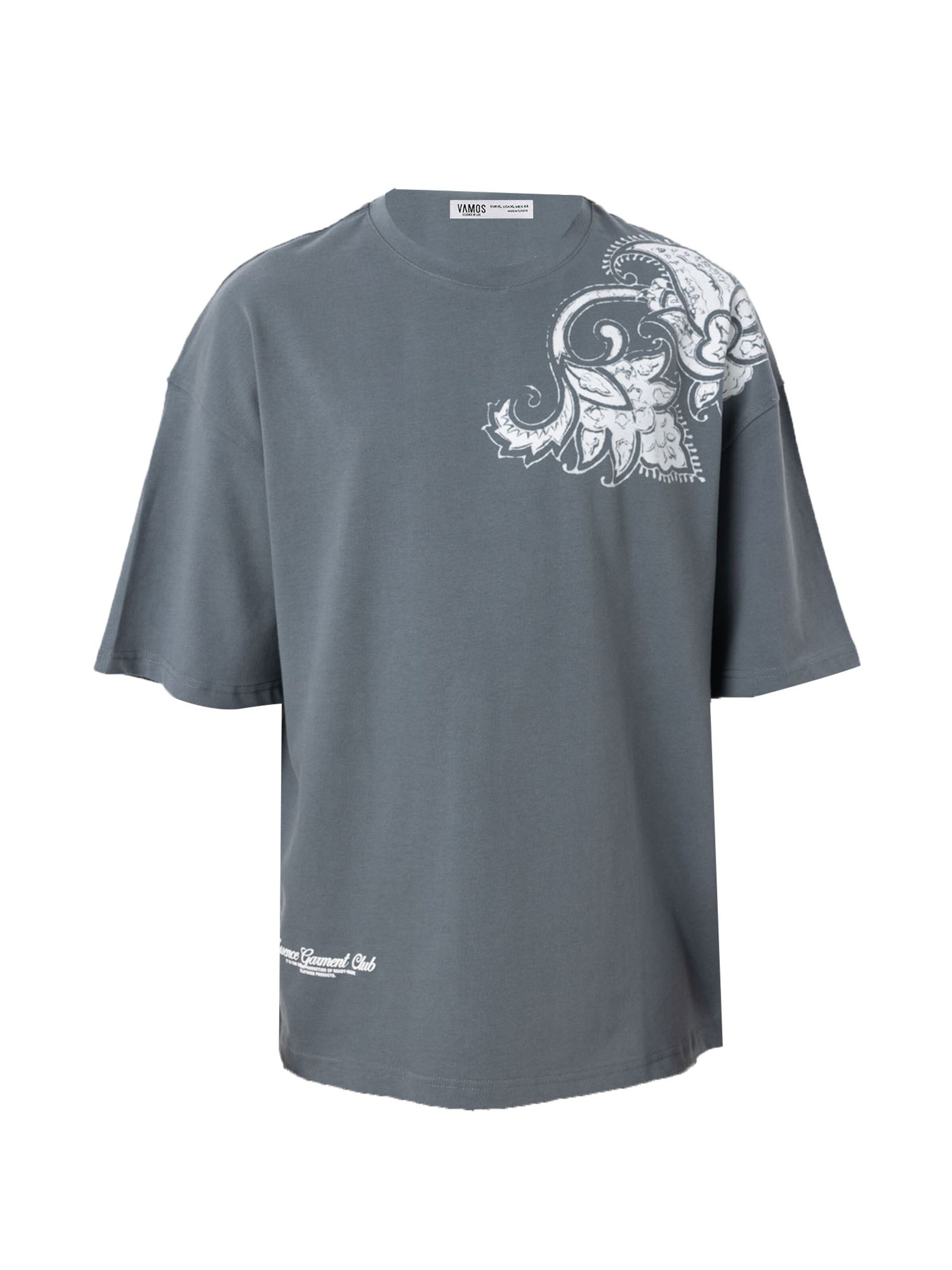 pelēks VAMOS CLO T-Krekls: no priekšpuses