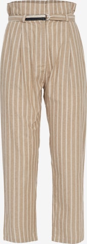 Influencer Tapered Hose in Beige: predná strana