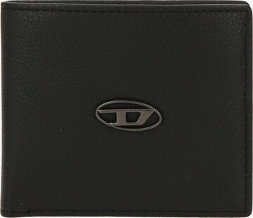 DIESEL Wallet 'HIRESH' in Black: front