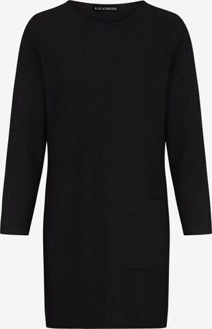 Kraimod Pletena obleka | črna barva: sprednja stran