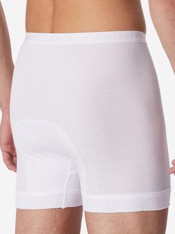 SCHIESSER Boxershorts 'Original Classics Doppelripp' in Wit