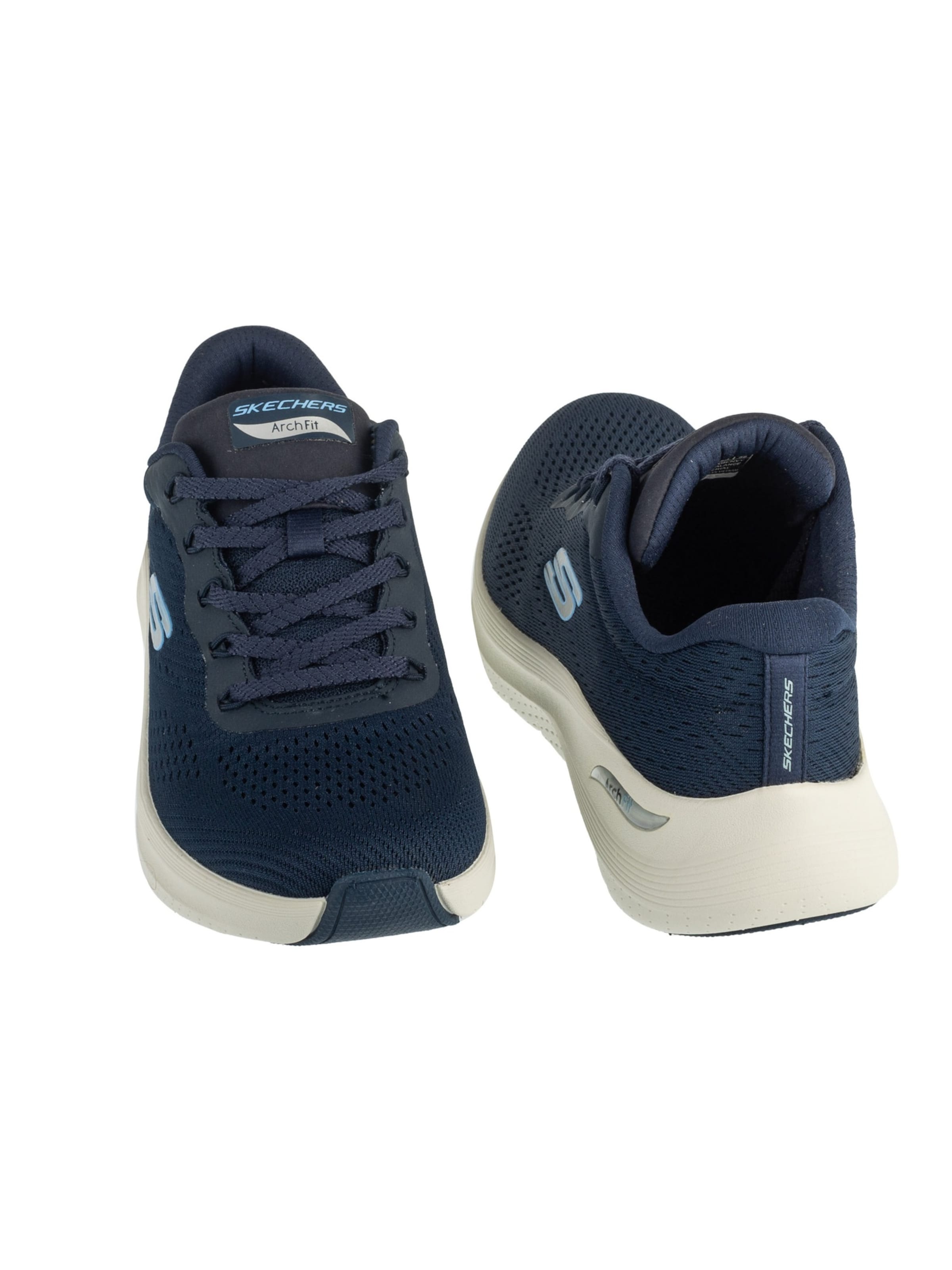 Chaussure à lacets SKECHERS en bleu