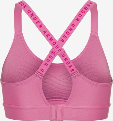 UNDER ARMOUR Bustier Sport-BH 'Infinity' in Pink