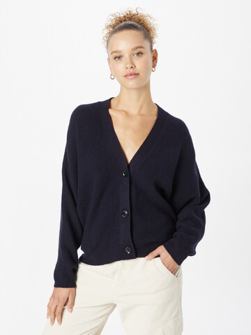 s.Oliver Knit Cardigan in Blue: front