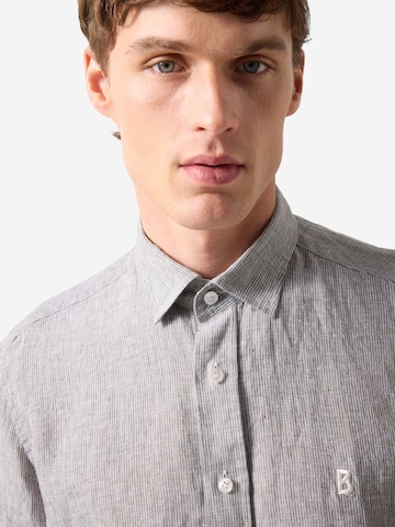 BOGNER Regular Fit Hemd 'Timi' in Grau