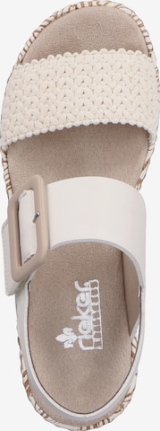 Rieker Sandale 'V3950' in Beige