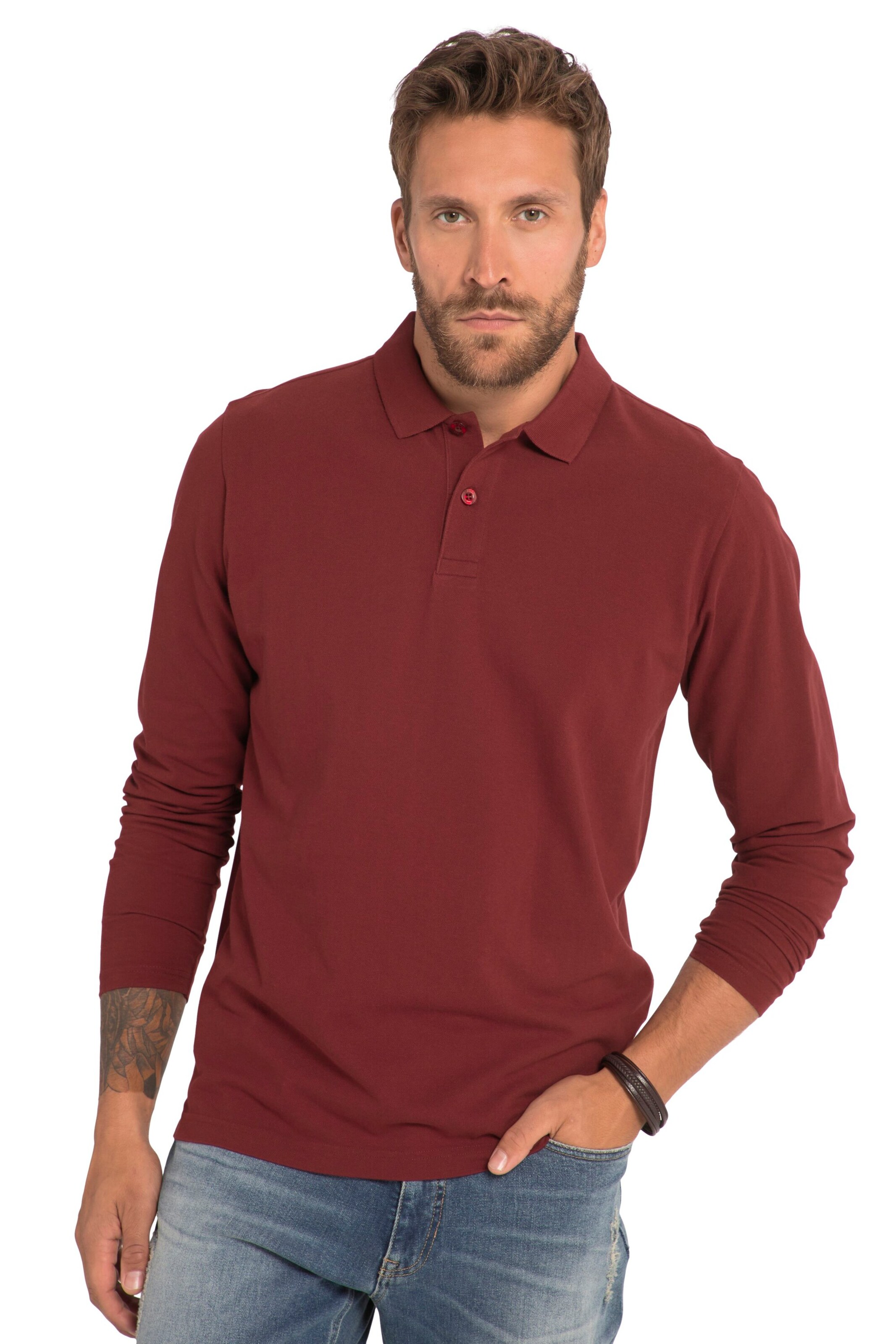 JP1880 Shirt in Red: front