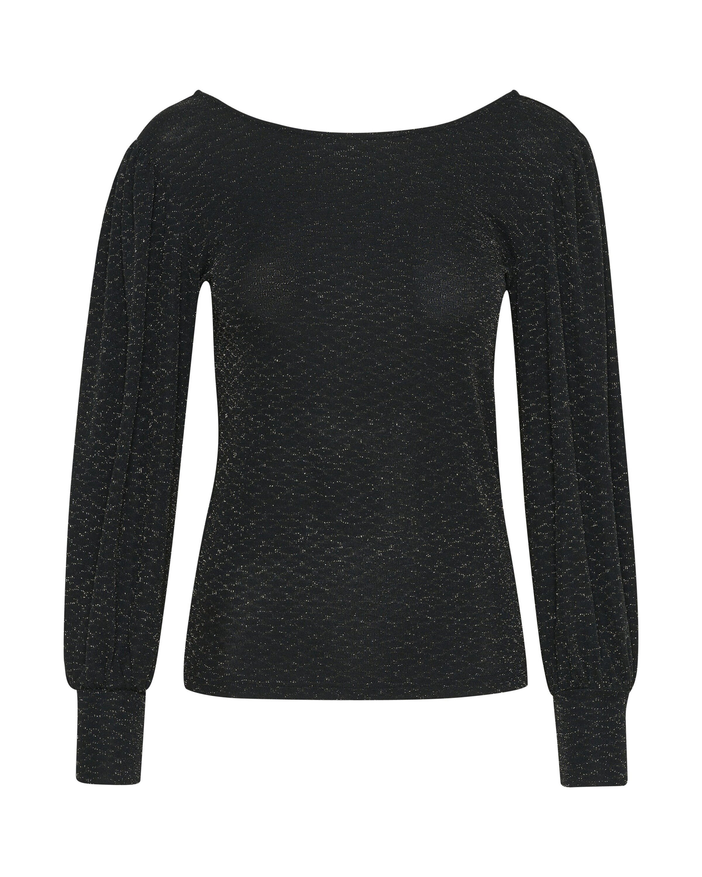 Kaffe Bluzka 'KA Ellie' w kolorze czarny: przód