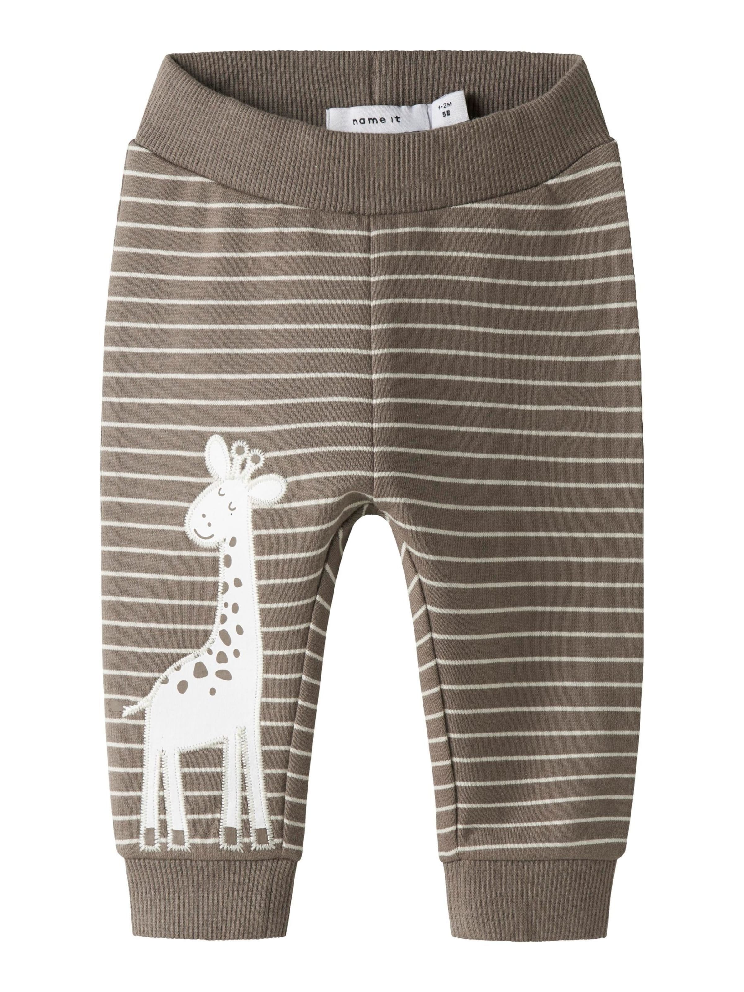 NAME IT Regular Broek in Bruin: voorkant