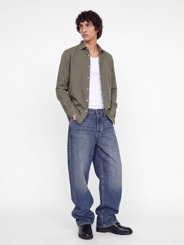 JACK & JONES Regular Fit Hemd in Grau