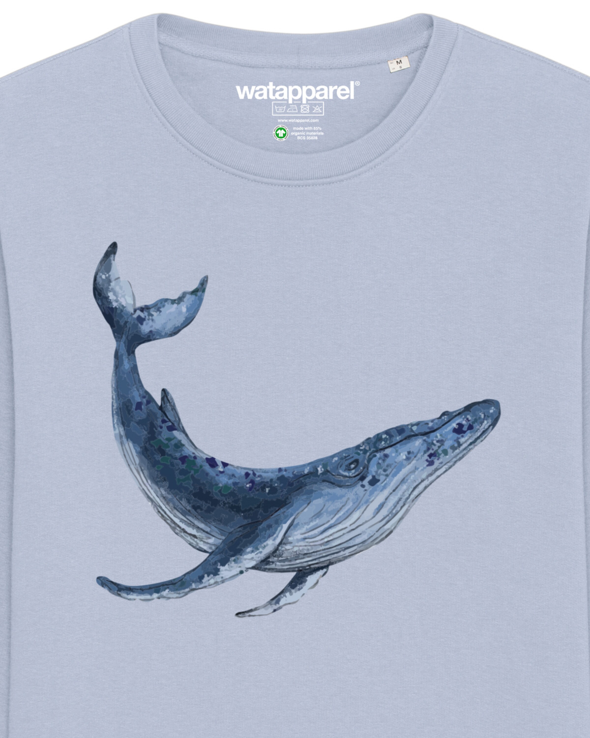 Sweat-shirt 'Wal' Watapparel en bleu