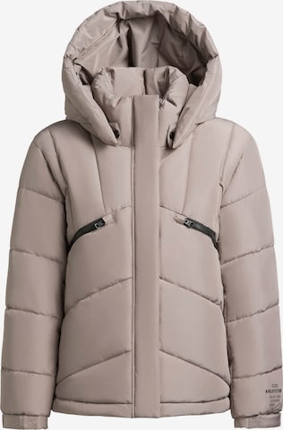 Veste d’hiver 'Evande' khujo en gris : devant