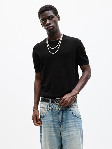 Pull&Bear Sveter - Čierna: predná strana