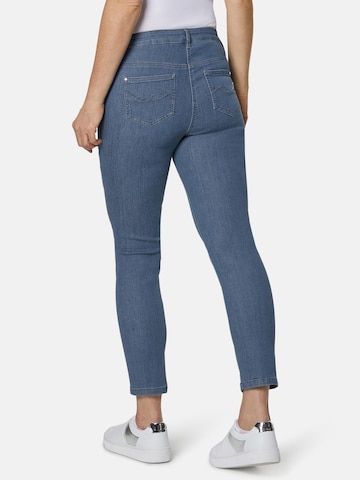 Goldner Slimfit Jeans 'Bella' in Blau