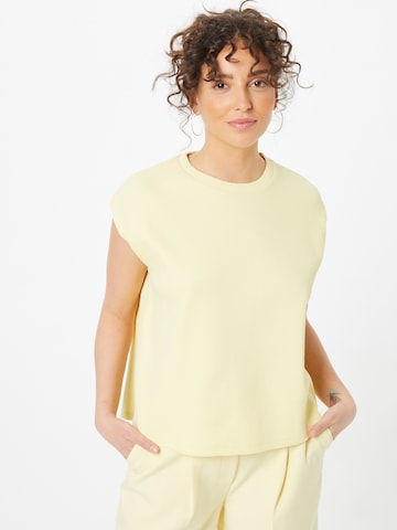 JAN 'N JUNE Shirt 'OVAR' in Yellow: front