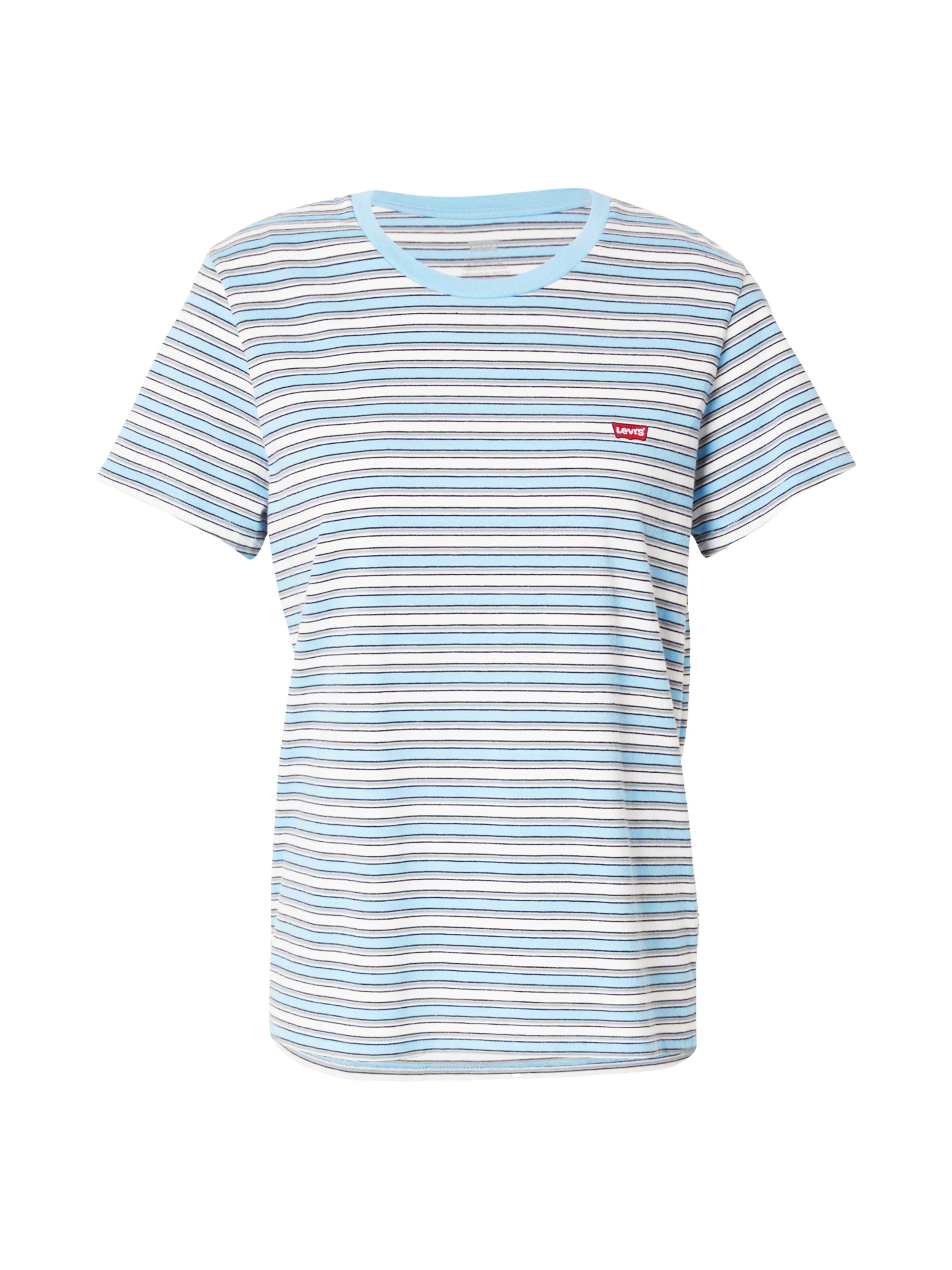 LEVI'S ® T-Shirt 'PERFECT' in XS in hellblau / schwarz / weiß, Produktansicht