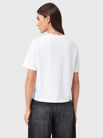 AllSaints Тениска 'HEARTACHE LISA' в бяло