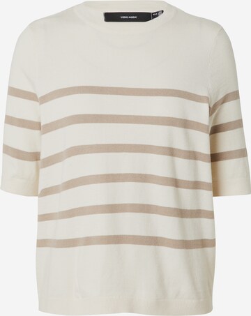 VERO MODA Pullover 'SABA' in Beige: predná strana