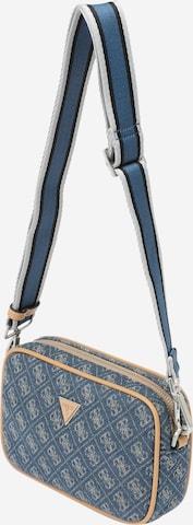 GUESS - Bolso de hombro en azul: frente