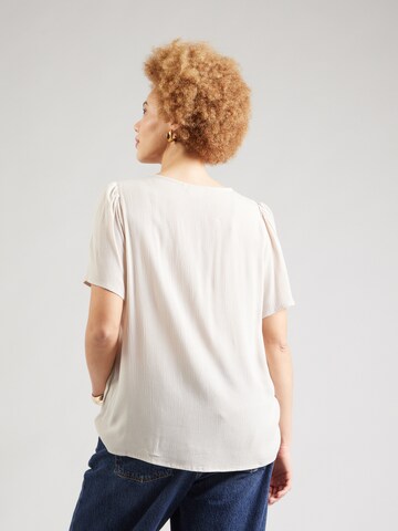 Camicia da donna 'Carselasi' di ONLY Carmakoma in beige