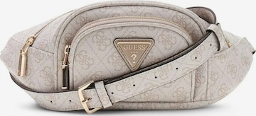 Borsa a spalla 'Latona Belt Bag' di GUESS in grigio: frontale