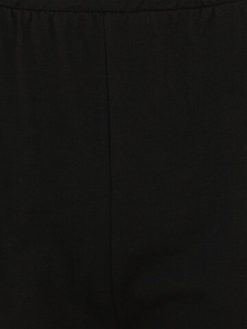 MAMALICIOUS - Pierna ancha Pantalón 'MLAmila' en negro