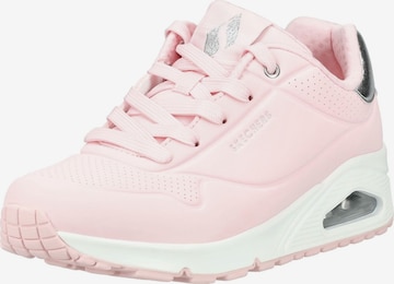 Baskets basses 'Uno Golden Air' SKECHERS en rose : devant