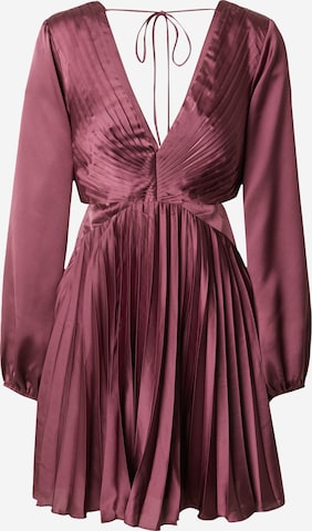 Robe Abercrombie & Fitch en violet : devant