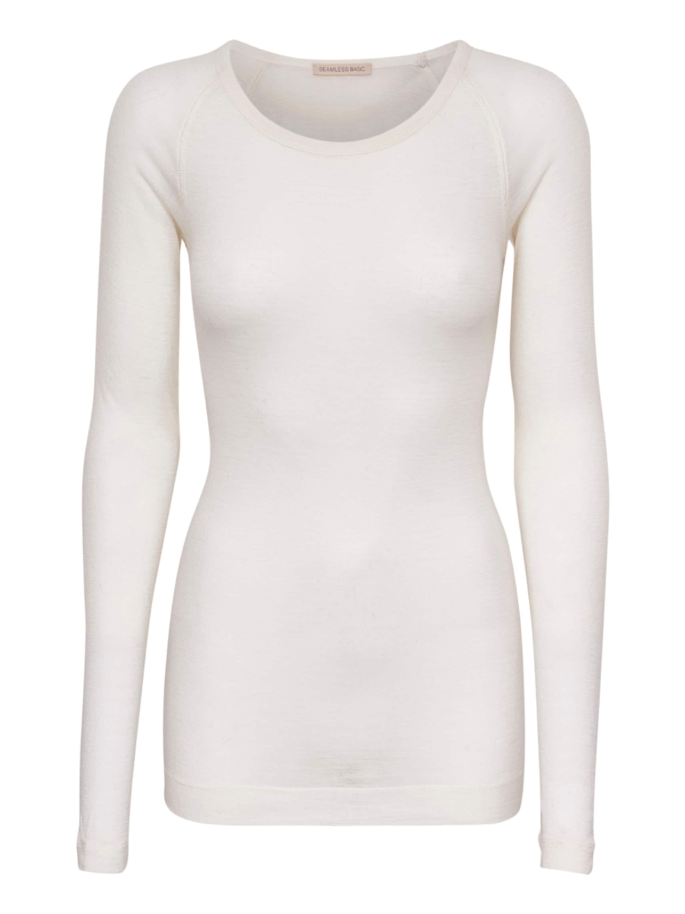 Seamless Basic Overdel 'Jade' i hvid: forside