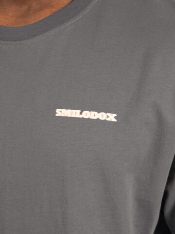 Smilodox Shirt 'Adrian' in Grijs
