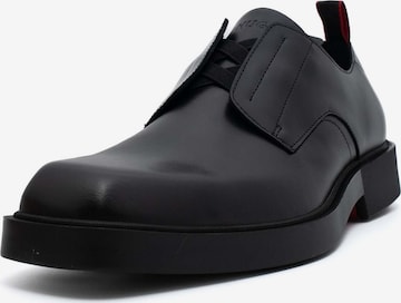 Chaussure basse 'Iker_Derb_Plt 10258938 01' HUGO Red en noir : devant