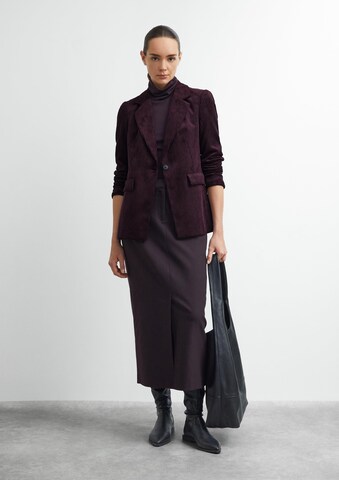 Blazer COMMA en violet : devant
