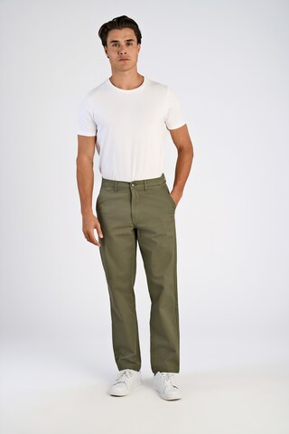 Lindbergh Regular Chino Pants in Green