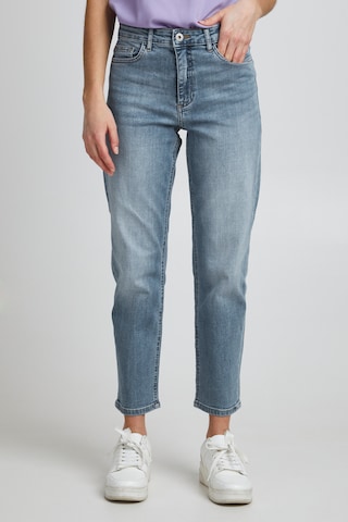 ICHI Regular Jeans 'IHTwiggy Raven' in Blauw