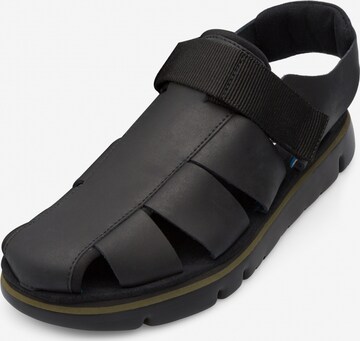 CAMPER Sandals 'Oruga ' in Black: front