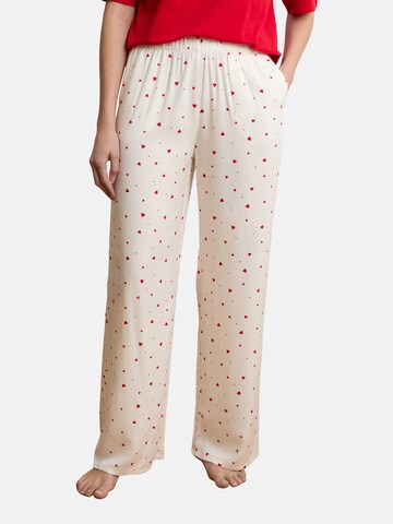 Pantaloncini da pigiama 'Bandana' di ETAM in bianco: frontale
