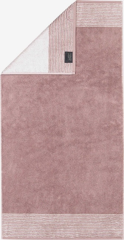 Cawö Towel in Pink: front