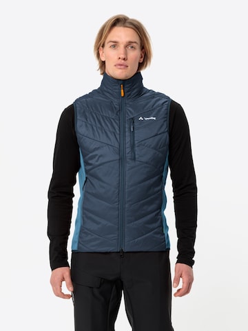 VAUDE Sports vest 'Sesvenna' in Blue: front