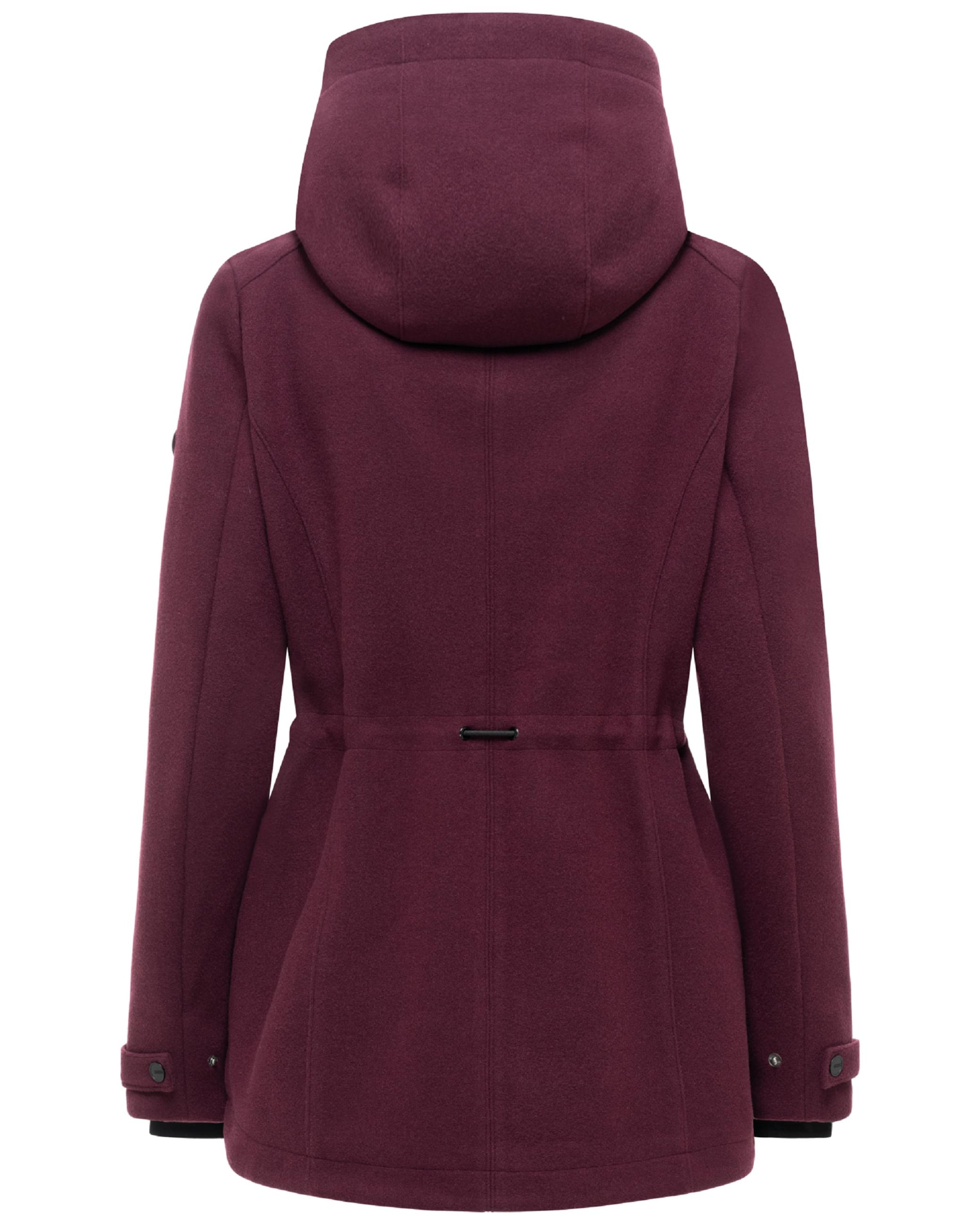 NAVAHOO Mantel 'Lächelstern 14' in Rot