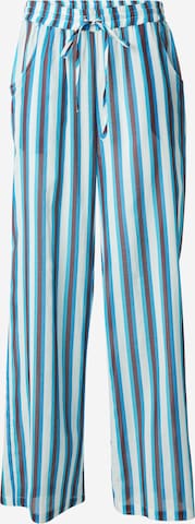 mėlyna TOPSHOP Plačios klešnės Kelnės: priekis