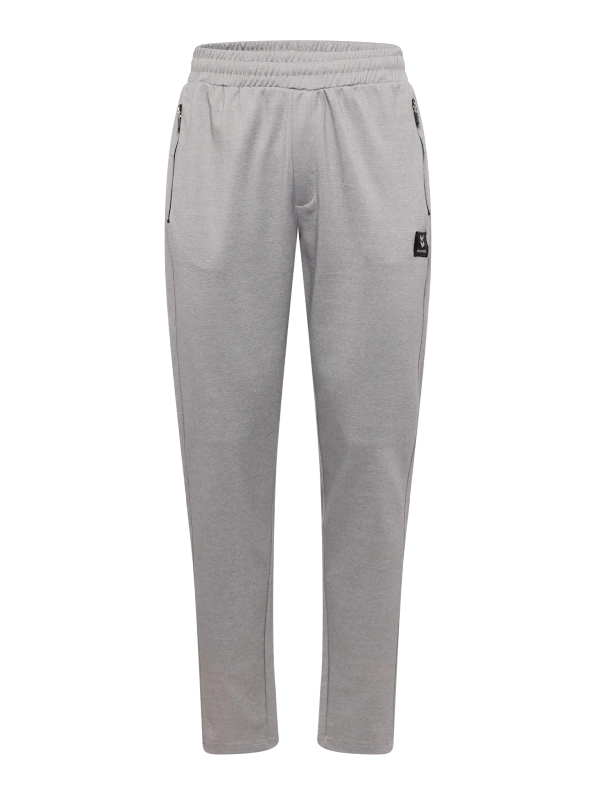 pelēks Hummel Piegulošs Sporta bikses: no priekšpuses